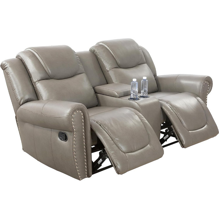 Red Barrel Studio® 77'' Faux Leather Reclining Loveseat Wayfair